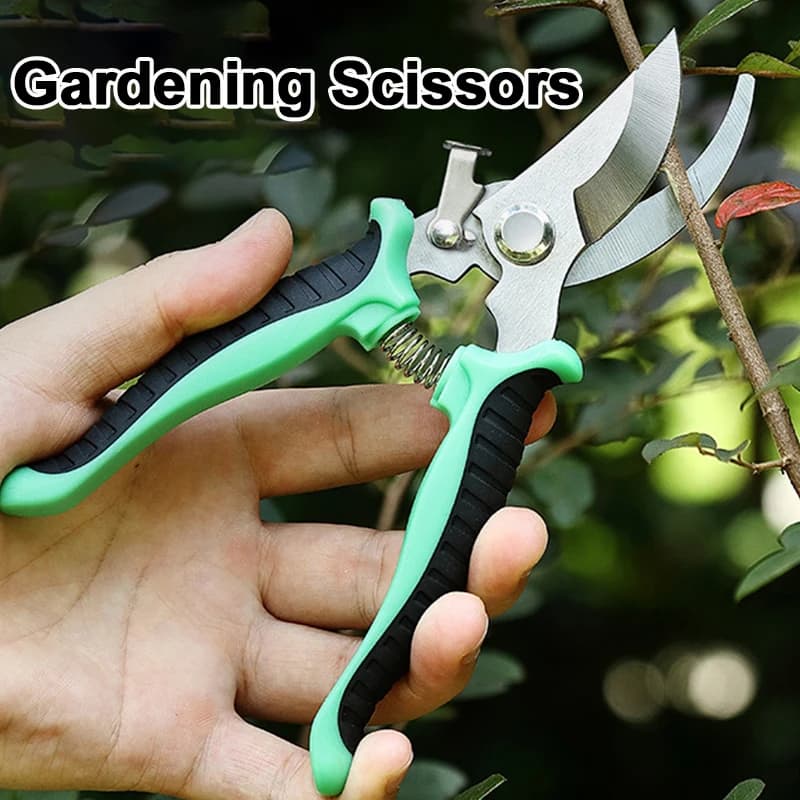 Professional Power Supply Garden Scissors Trimmer for Trees Hand-Pulling Shears Anti-slip Shears For Fruit Trees
