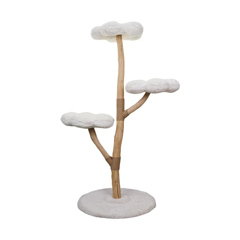 Telaio per arrampicata per gatti Cloud, grande piattaforma per saltare sull'albero per gatti, il nido con telaio integrato non occupa di un'area
