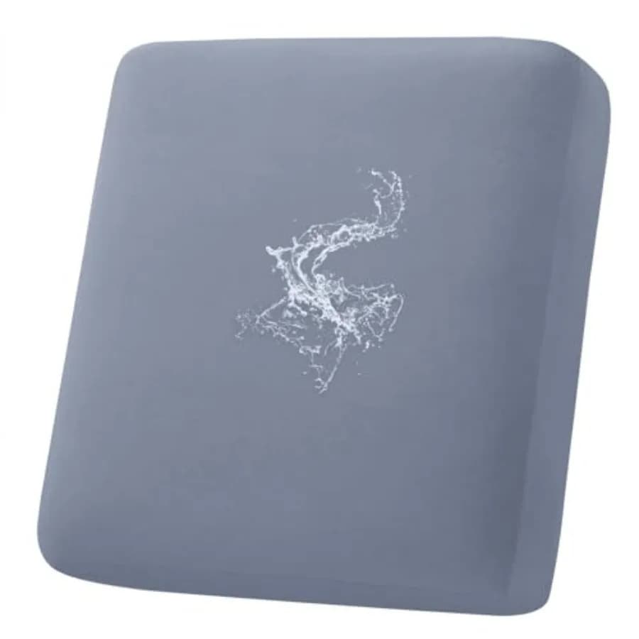 Waterproof Couch Cushion Covers, Stretch Sofa Couch Seat Slipcover for Dog Washable, Non-Slip Waterproof Outdoor Cushion Covers
