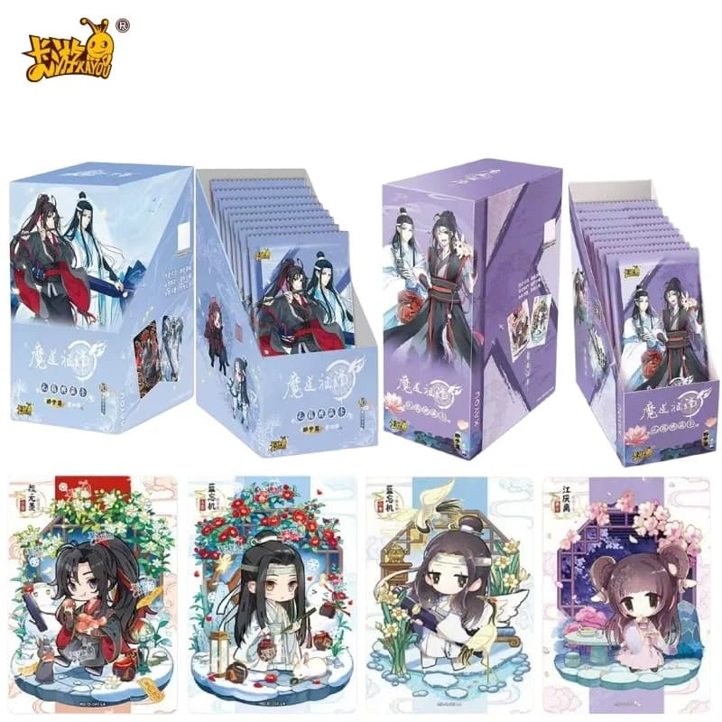 KAYOU Carte Collezionabili Originali Demonic Ancestor Serie Drunken Dream Personaggi Anime Carte da Collezione Giocattoli Regalo per Bambini