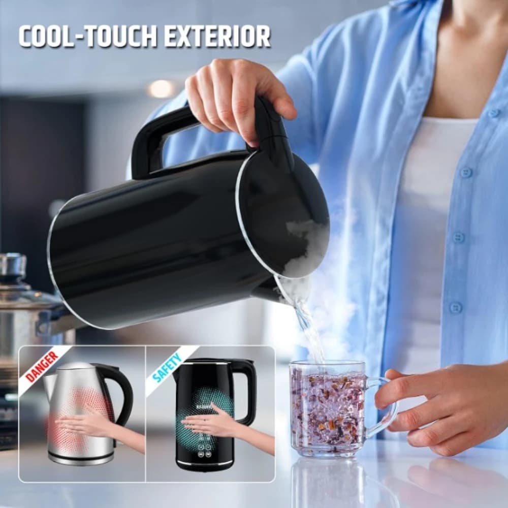 Home Electric Kettle with Automatic Shutdown, Gift, Great Capacity, Quick Heating and Thermal Insulation