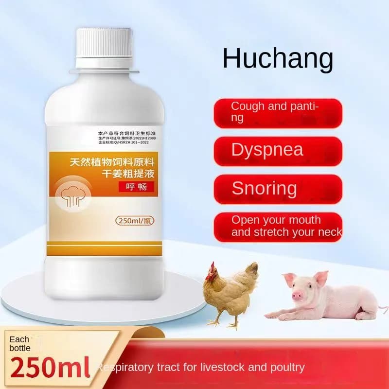 Anatra, oca, pollo, maiale, mucca, respirazione, tosse, catarro, tequila, soluzione nutritiva 250ml