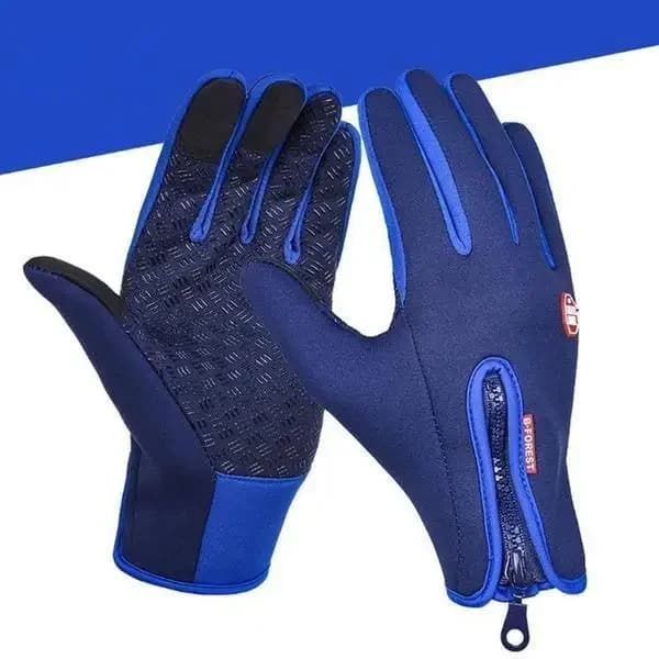 Skiing Cycling Outdoor Sports Windproof and Proof Touch Screen Winter Cold Proof Motorcycle Gloves for Men and Women