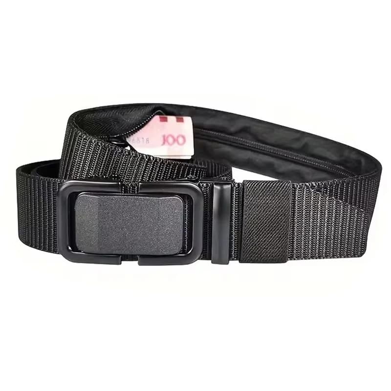 New Travel Cash Anti Theft Belt Waist Bag Women Portable Hidden Money Strap Belt Wallet Waist Pack Men Hiding Belt