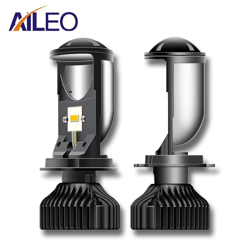 AILEO Canbus 90 W/Coppia Lampada H4 LED Mini Lente Del Proiettore Automobles Lampadina 20000LM Kit di Conversione Hi/Lo Faro 4300K 6000K RHD LHD