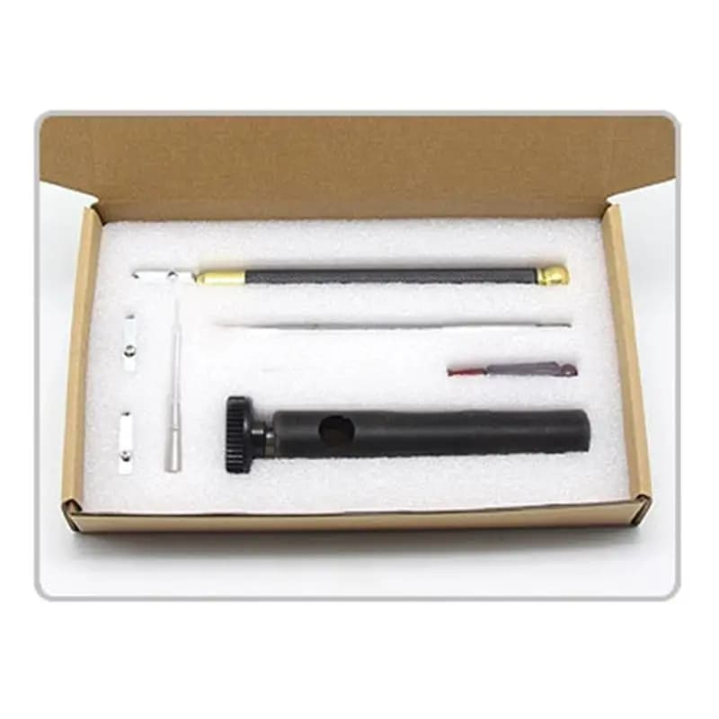 652F Glass Cutter Tool Set Pencil Oil Feed Tip for w/ Screwdriver Oil Dropper B