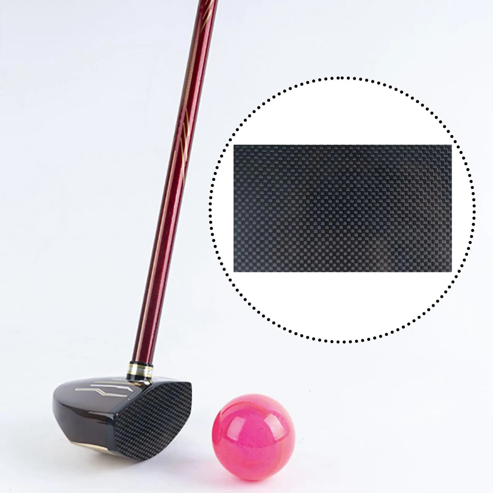Golf Club Face Protective Film Scratch Resistant Park Golf Headcovers for Ball Marker Golf Use