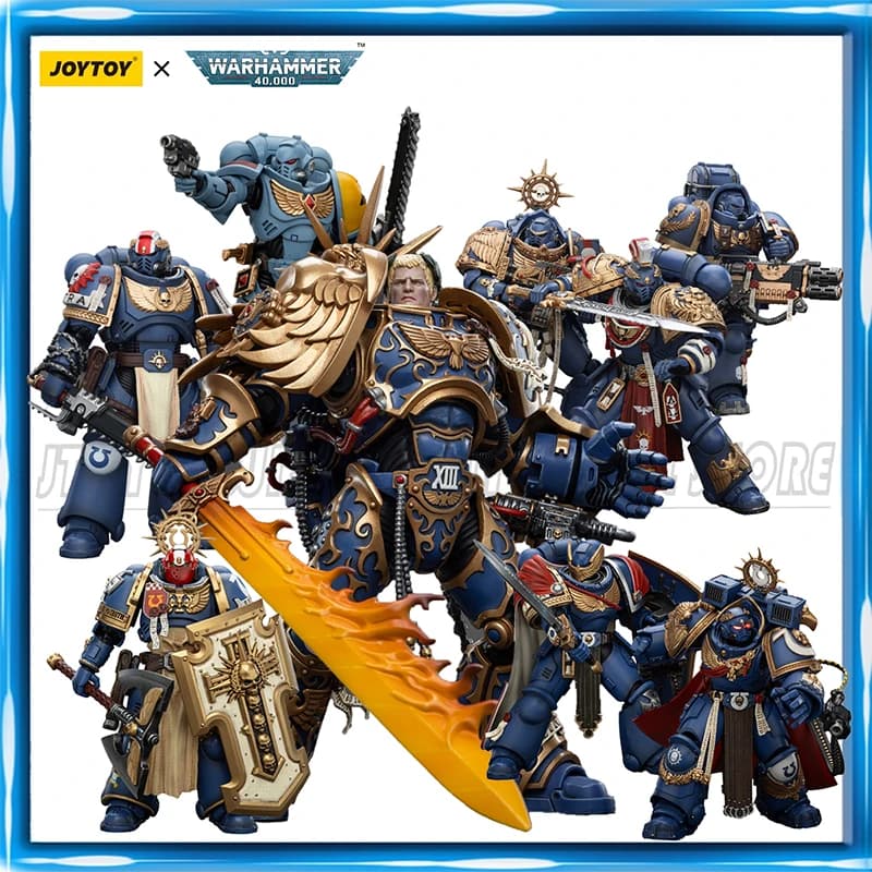 [IN STOCK] JOYTOY Warhammer 40K 1/18 Action Figures Ultramarines Titus Victrix Guard Guilliman Anime Modello Giocattoli Regalo