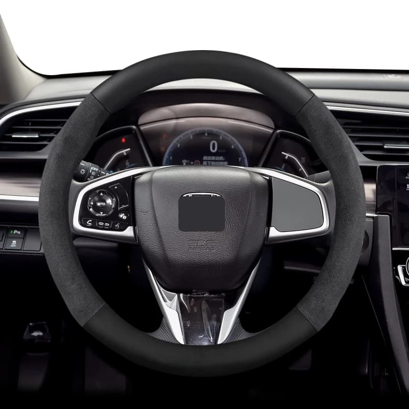 For car cover Honda suede + carbon fiber breathable anti-slip protective cover for wheel of round shape