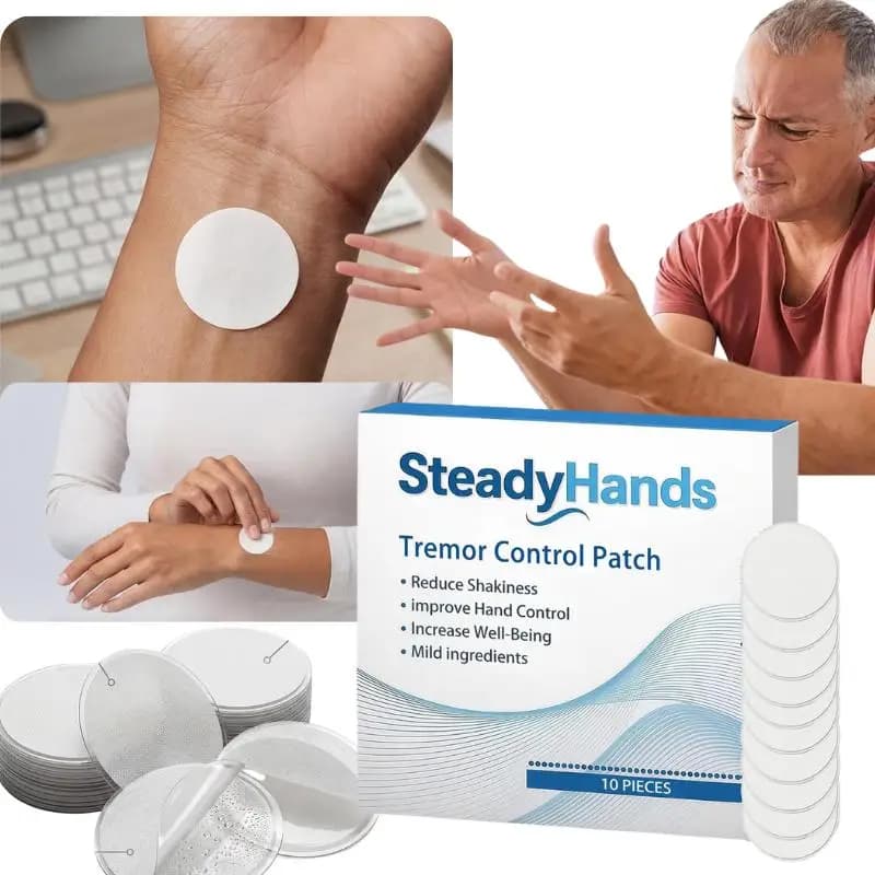 Instant Relief Invisible Hand Tremor Control Patchs Mild Formula Tremor Control Patches For Improved Hand Stability And Control