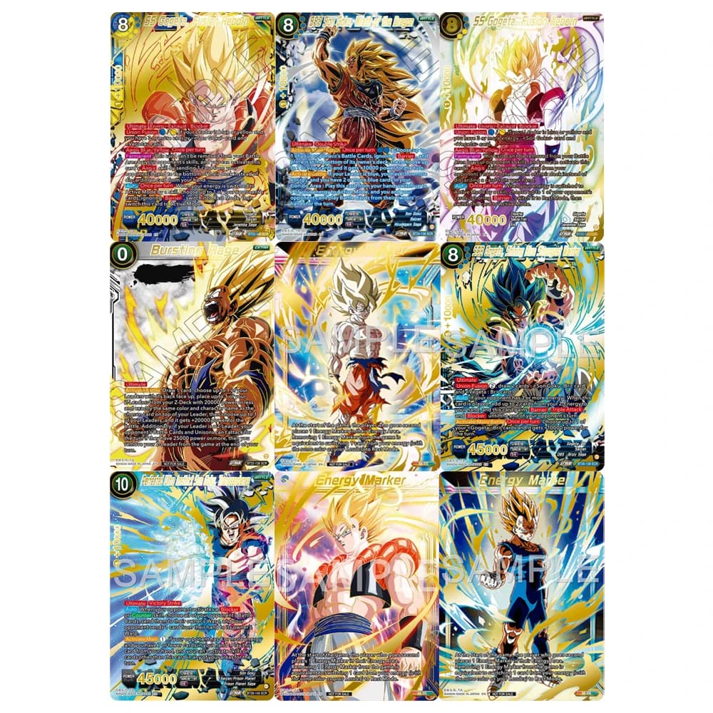 Dragon Ball Collection Cards Son Goku Frieza Broli Promo Card EN DIY High Quality Self Made Game Anime Cards Gift Toy