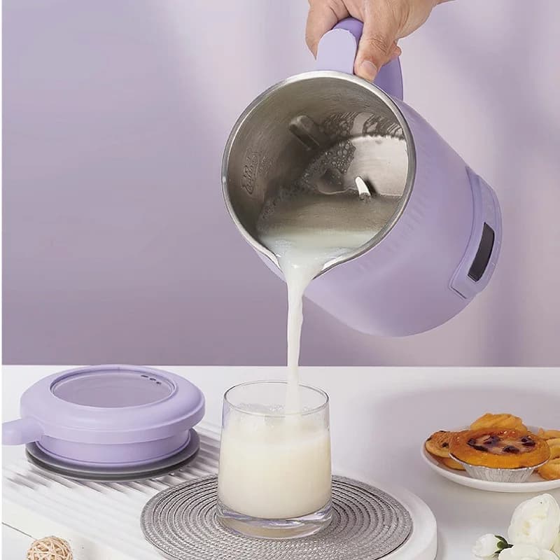1.2 Liter Electric Soy Milk Machine 12-Hour Date Breakfast Machine For Breaking Walls Without Filters Multifunctional Food Blender