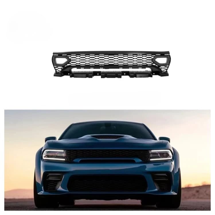 Griglia Frontale Stile WB con Luci LED per Paraurti Charger Widebody 2015+
