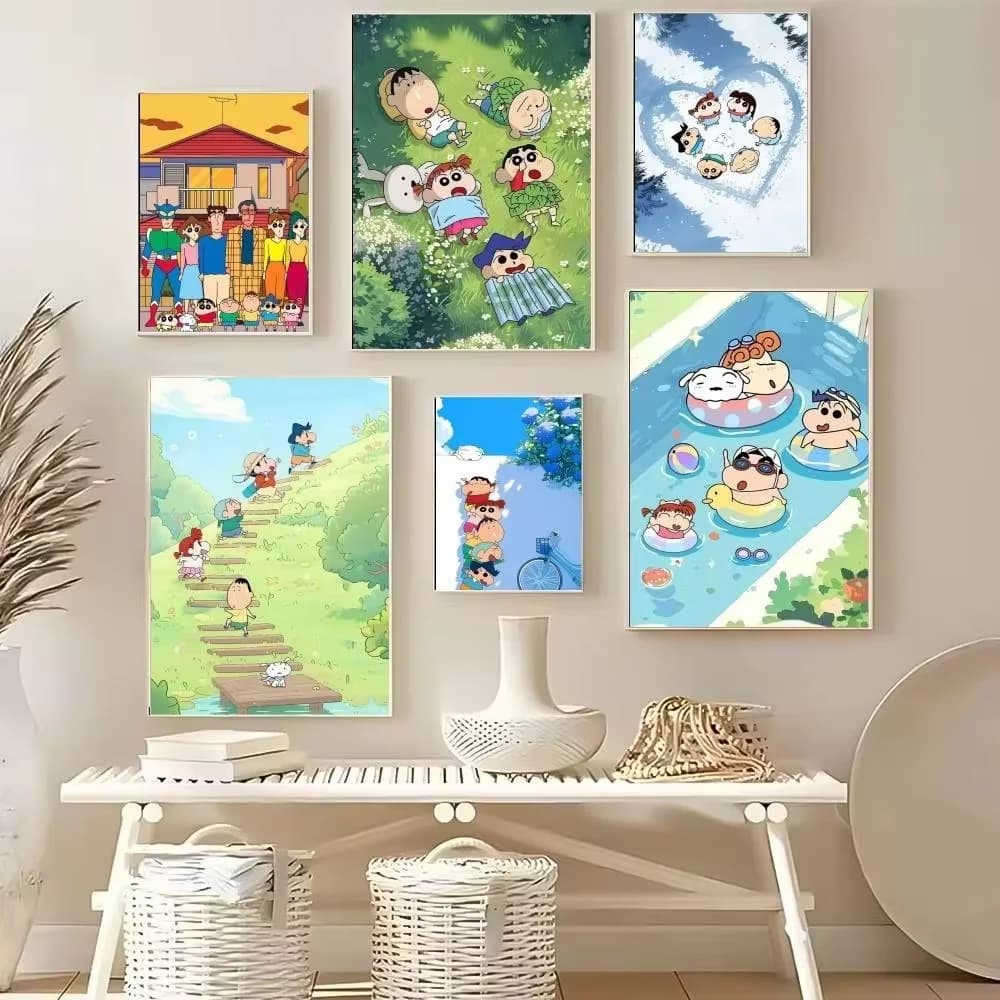 Diamond Painting Cute Japanese Anime Crayon S-Shin-chan Diamond Mosaic Handmade Art Exquisite Creative Gift Home Decoration