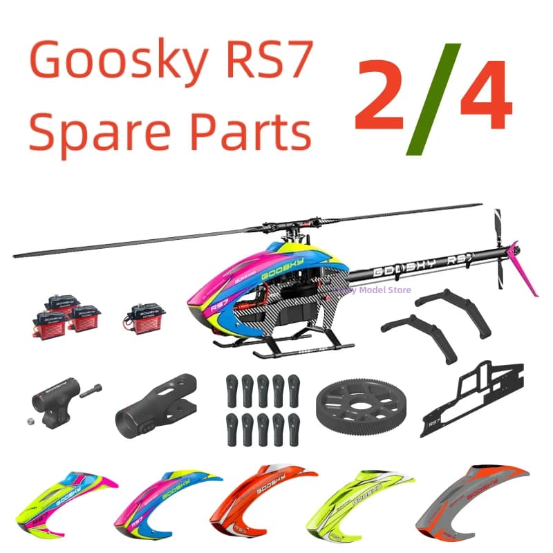 Pezzi di ricambio originali per elicottero GOOSKY RS7 2-4