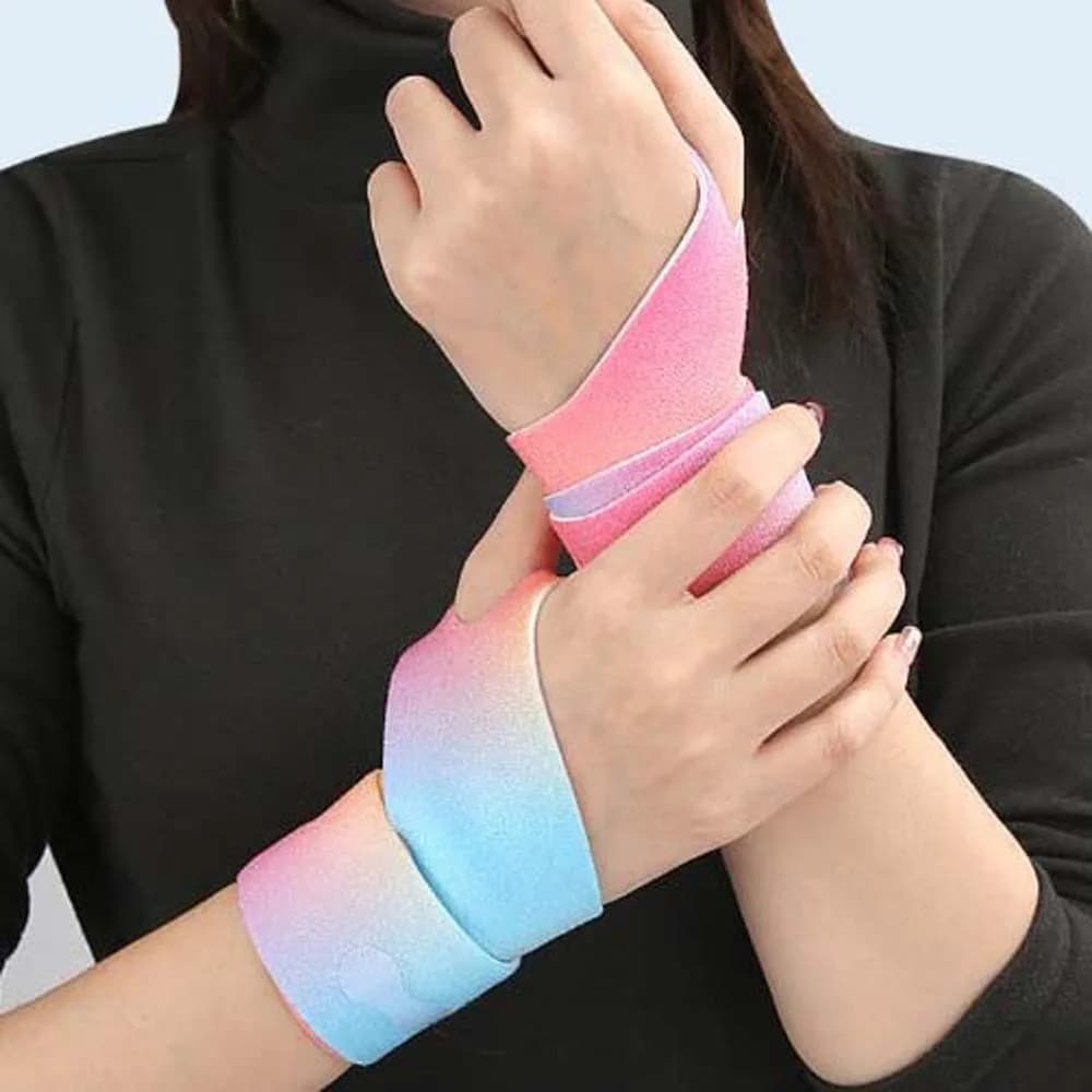 Fascia da Polso Sportiva, Supporto per Polso, Protezioni per Mani, Fascia per Tunnel Carpale, Cintura Multiuso a Compressione per il Dolore