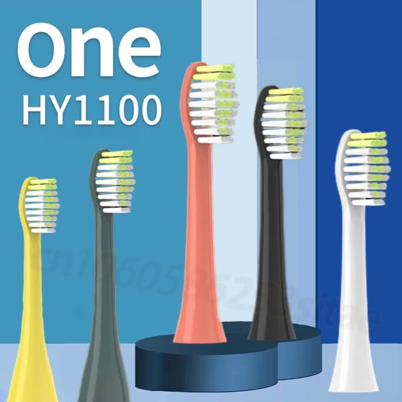 Testine di Ricambio per Spazzolini Elettrici Philips Serie HY1100/HY1200/BH1022/1000, Testine Sostitutive Serie ONE