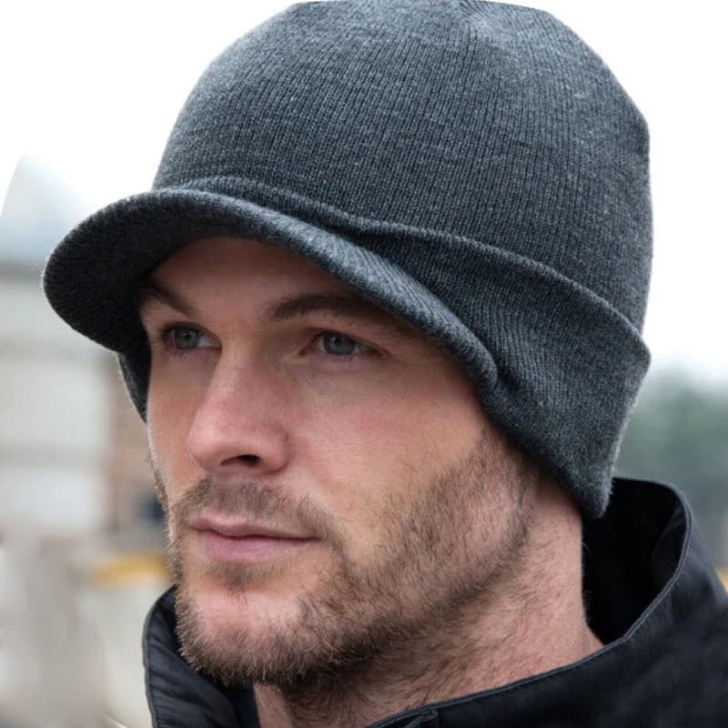 Men's Winter Hat Berretto with Warm Earrings lined with fur plush Unisex Fashion Soft Headphone Hats Sport knitted hat from ski often outdoors