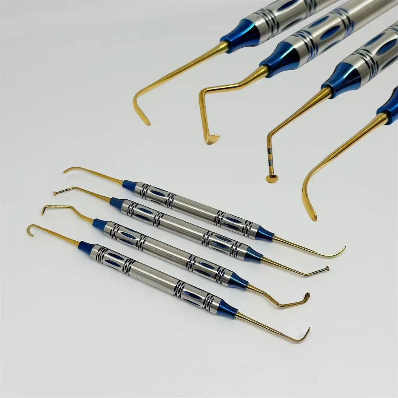4Pcs Dental Sinus Lifting Elevation Kit Implant Periosteal Separator Plant External Lifting Surgical Tools