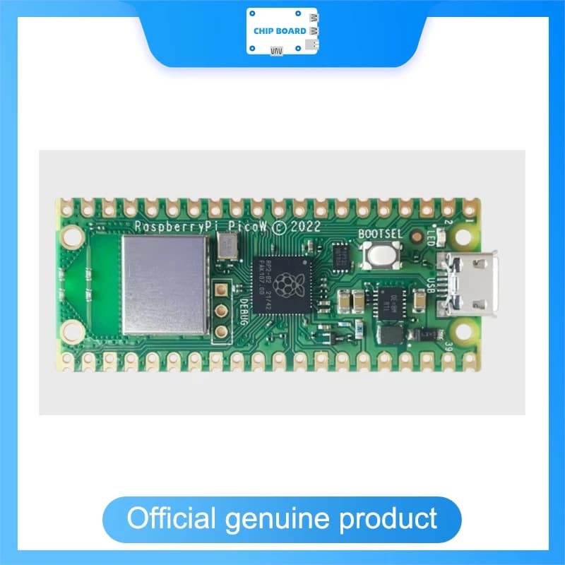 Raspberry Original Pi Pico / Pico 2 Development Board, Pico or Pico H with Headers, WiFi Expansion, MicroPython C++ Ready