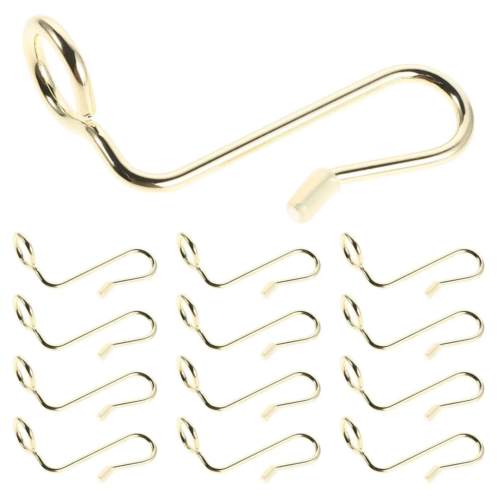 36Pcs Metal Storage Hanger Connector Hooks Closet Space Saver Vertical Cascading Organizer for Clothes Handbags Belts Dorm Small