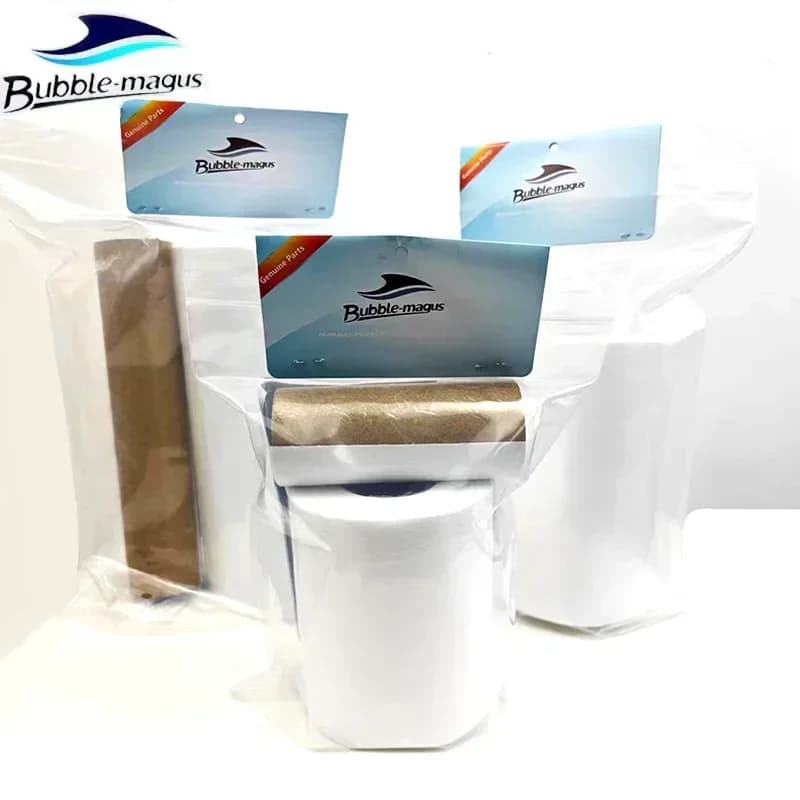 Replacement of ARF series with Bubble Magus roller filter for automatic battery cup for aquarium