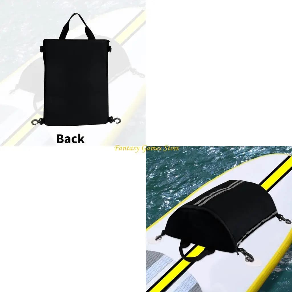 Borsa per copertura del ponte kayak con cerniera con cerniera in barca rafting in canotta per paddle board borse a secco mazzo