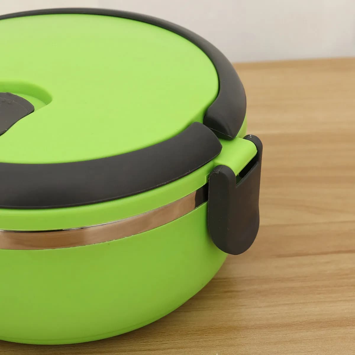 Double Layer Stainless Steel Lunch Box Thermal Insulated Leak Proof Lock Container Separate Food Storage for Home Work School
