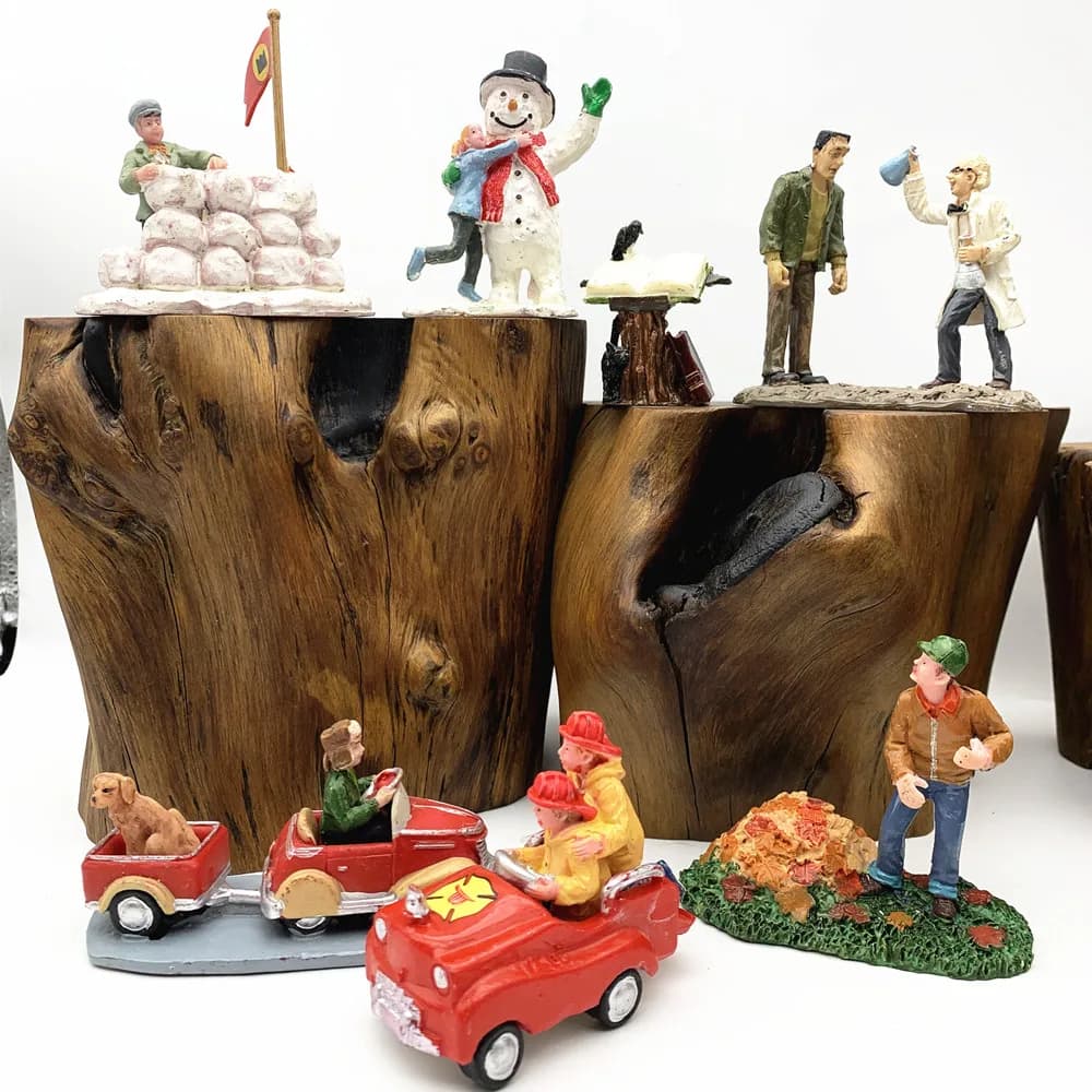 Decorazioni in Miniatura per Giardino delle Bambole, Articoli Decorativi Fai-da-Te per Tavoli di Sabbia e Bonsai, Regali Artigianali, Sculture per Scrivania e Giardino Esterno