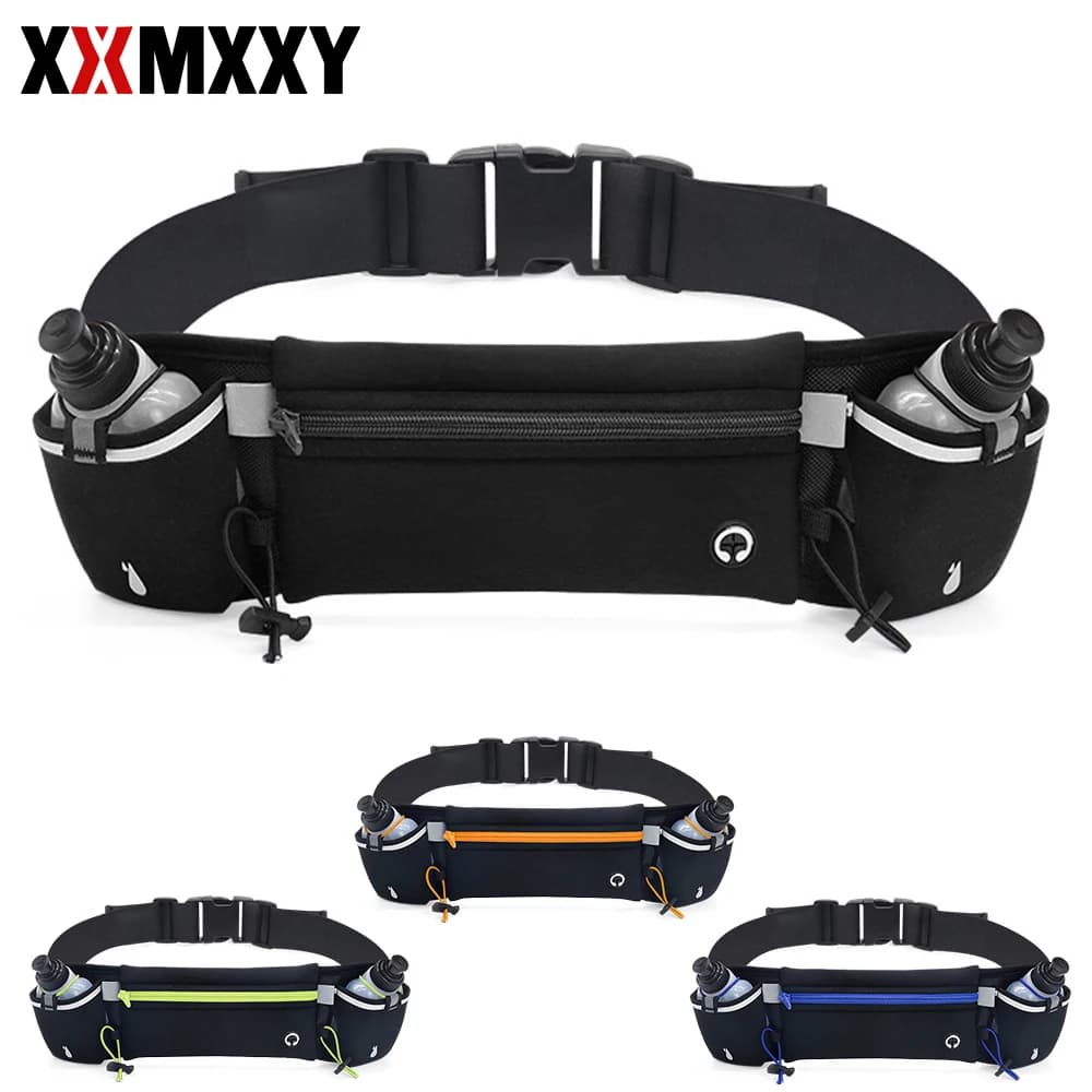 Running Waist Belt Running Belt for hydration for Men with Water Bottle Sports Waist for Women's Waist Waist