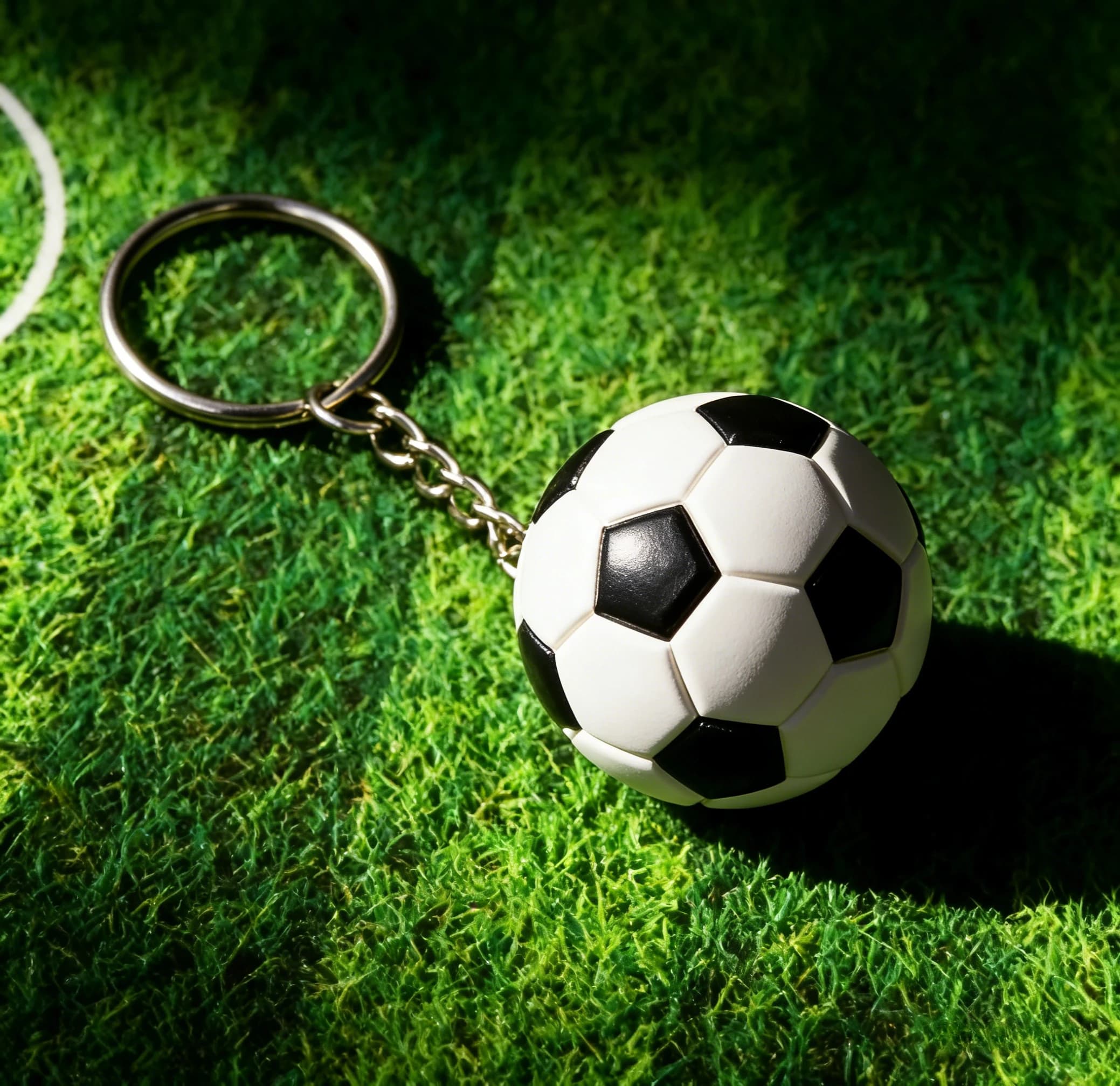 Nuovo Arrivo 2026: Portachiavi Mini Pallone da Calcio per Uomini e Donne, Charm per Borsa, Accessorio per Chiavi Auto, Regalo per Appassionati di Sport