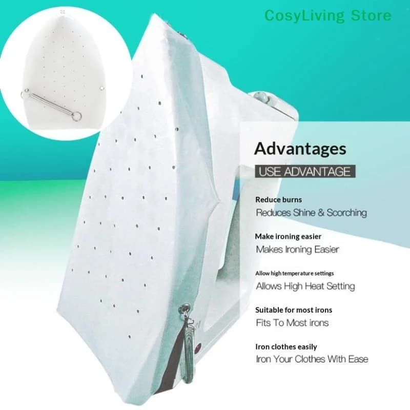 [CL]Universal Iron Protective Cover Shield Iron Board Shoe Covers Ironing Cloth To Protect Clothes Electric Irons Protector Pads
