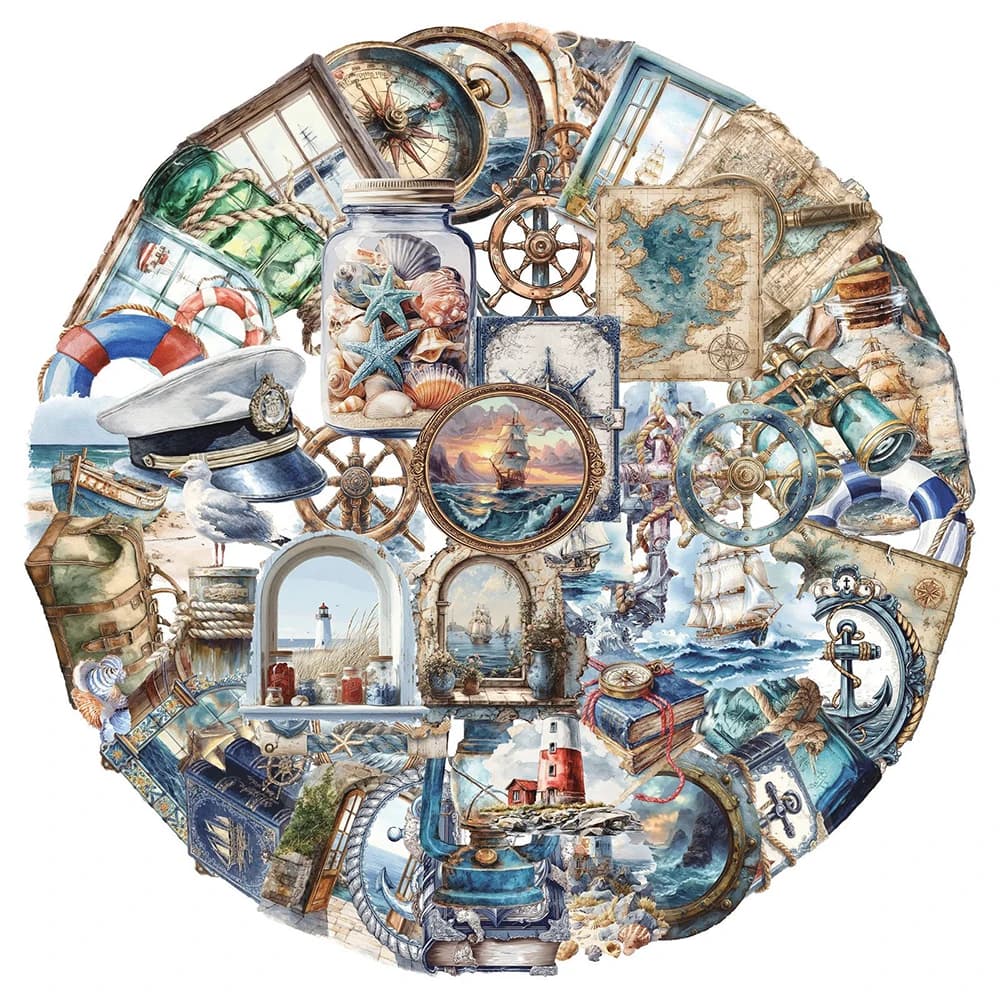 10/30/50pcs Retro Nautical Graffiti Adesivi Cartoon Nave Anchor Faro Decal Toy Notebook FAI DA TE Telefono Del Computer Portatile Fresco PET adesivo