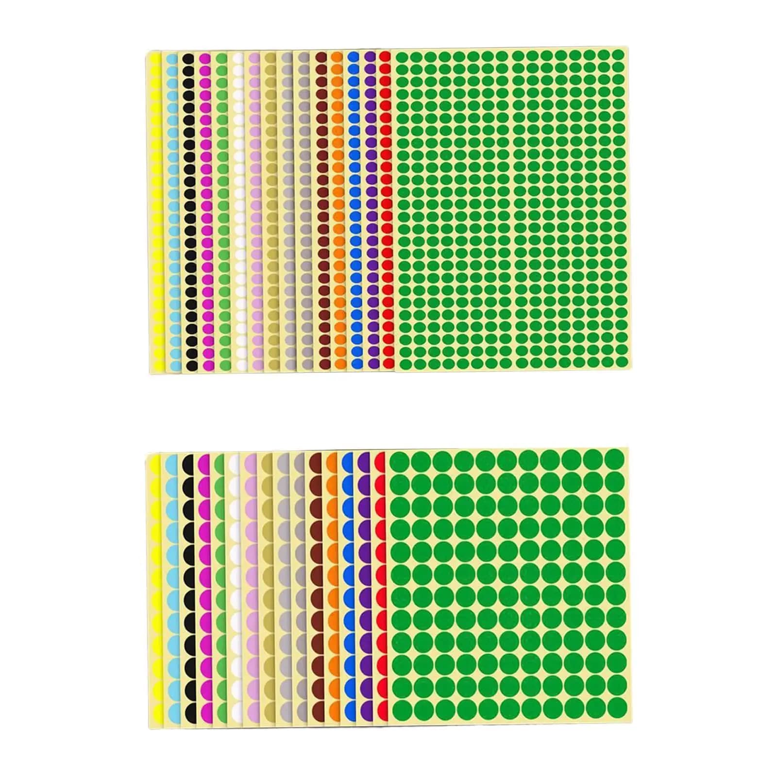 16 pezzi etichette adesive a pois adesivi sigillanti adesivi per buste autoadesive etichette adesive per biglietti di auguri confezione regalo contenitori per alimenti