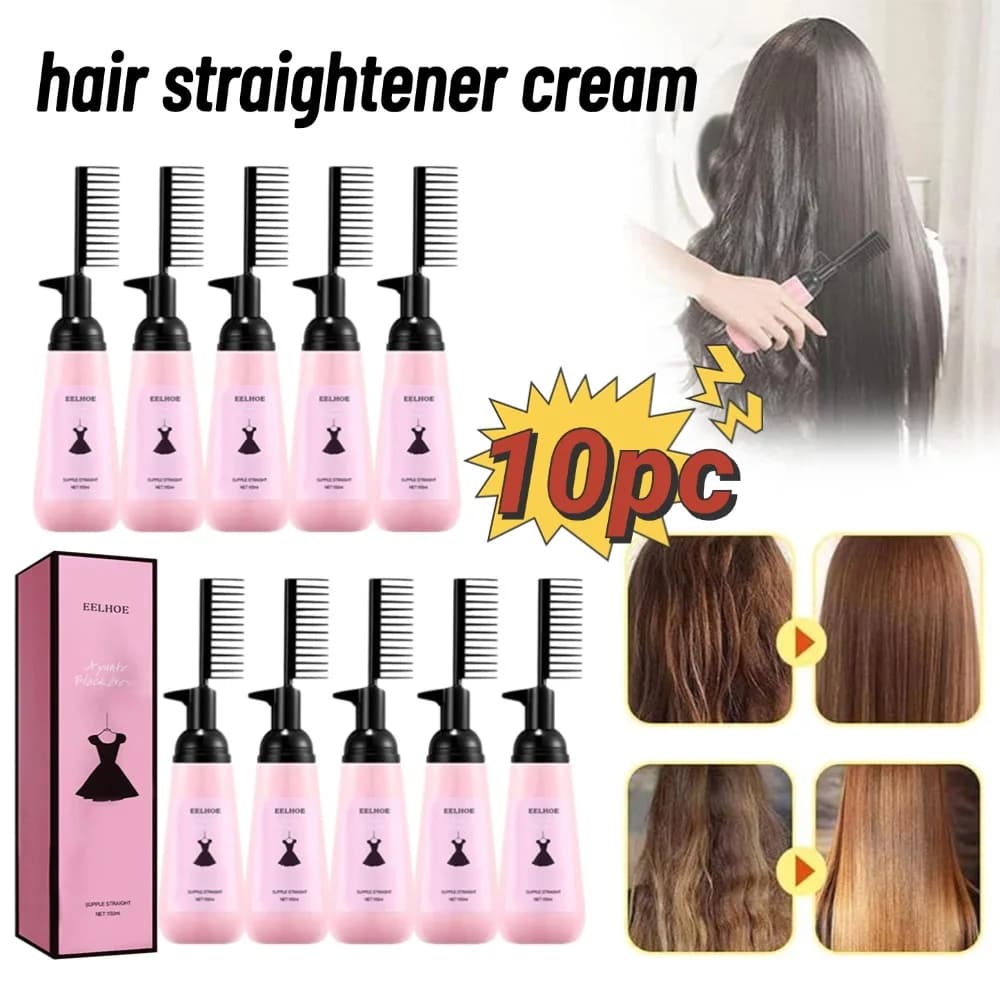 Smooth cream for hair nutrients no pain repair damaged hair keratin cure smooth improvement Frizziness Ionperm