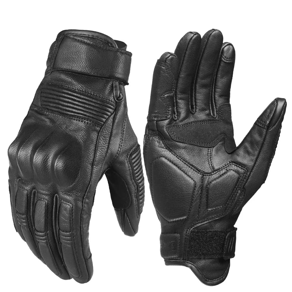 Guanti da Moto in pelle uomo donna guanti da Motocross guanti da Moto Touch Screen Gants De Moto attrezzatura da Moto