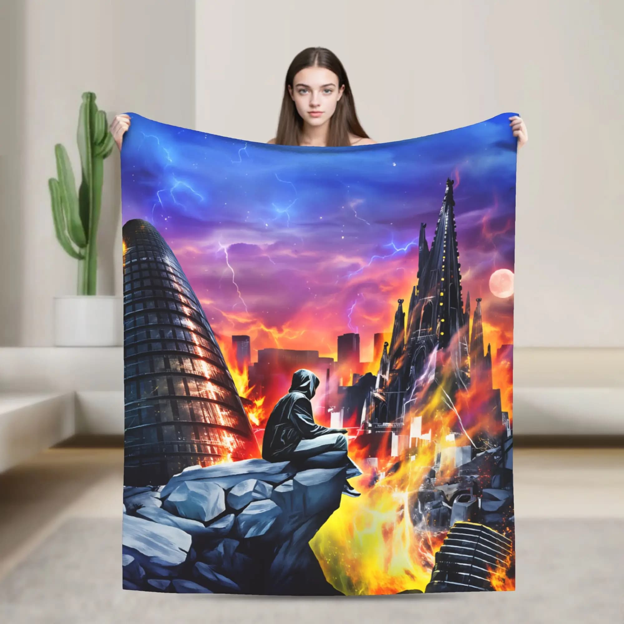 B-bENY Rapper JR Coperta calda e morbida Coperta da viaggio in peluche Stampa Copriletto in flanella per esterni Copridivano per divano letto