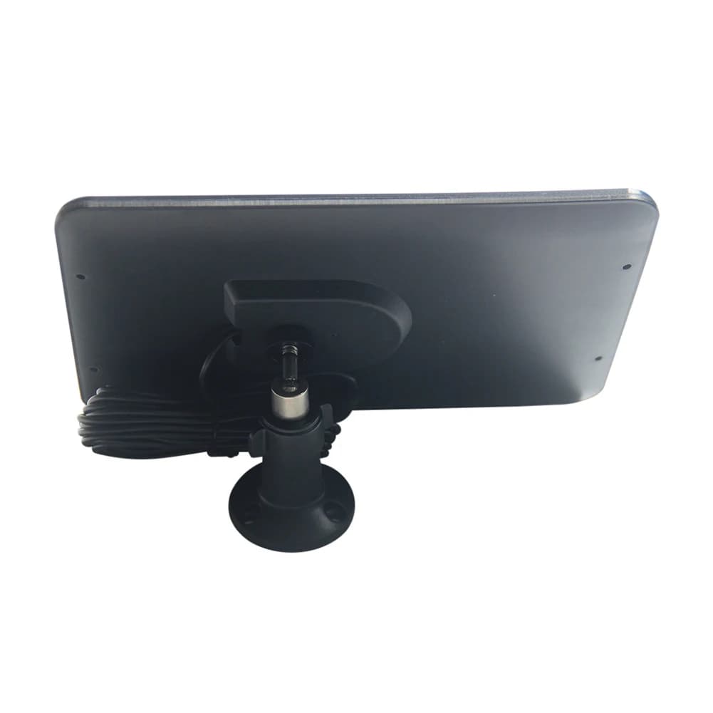 6W Solar Panel for Outdoor For Security Cameras and For Ring Doorbells Monocrystalline 5V Output DC5521 Interface