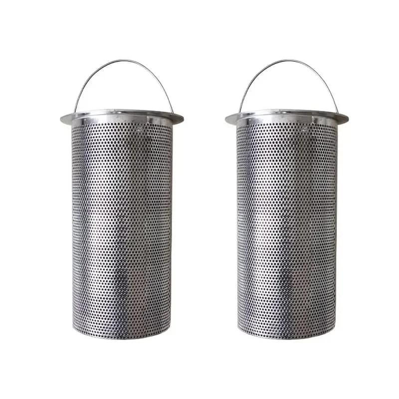 Cestello Filtro Rettangolare in Acciaio Inossidabile per Trattamento Acque Reflue, Servizi di Saldatura e Punzonatura, Standard ASTM