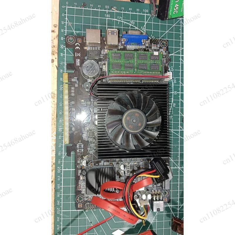 Multi hard drive server J1900/B75K9-ETH, 90% new control motherboard NAS storage