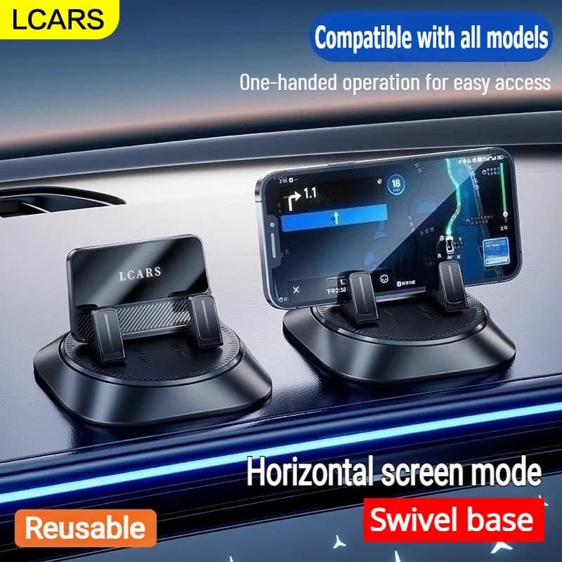 Support for car support 360-degree swivel Dashboard Adhesivelling bracket for phone support for mobile GPS navigation device Car accessories