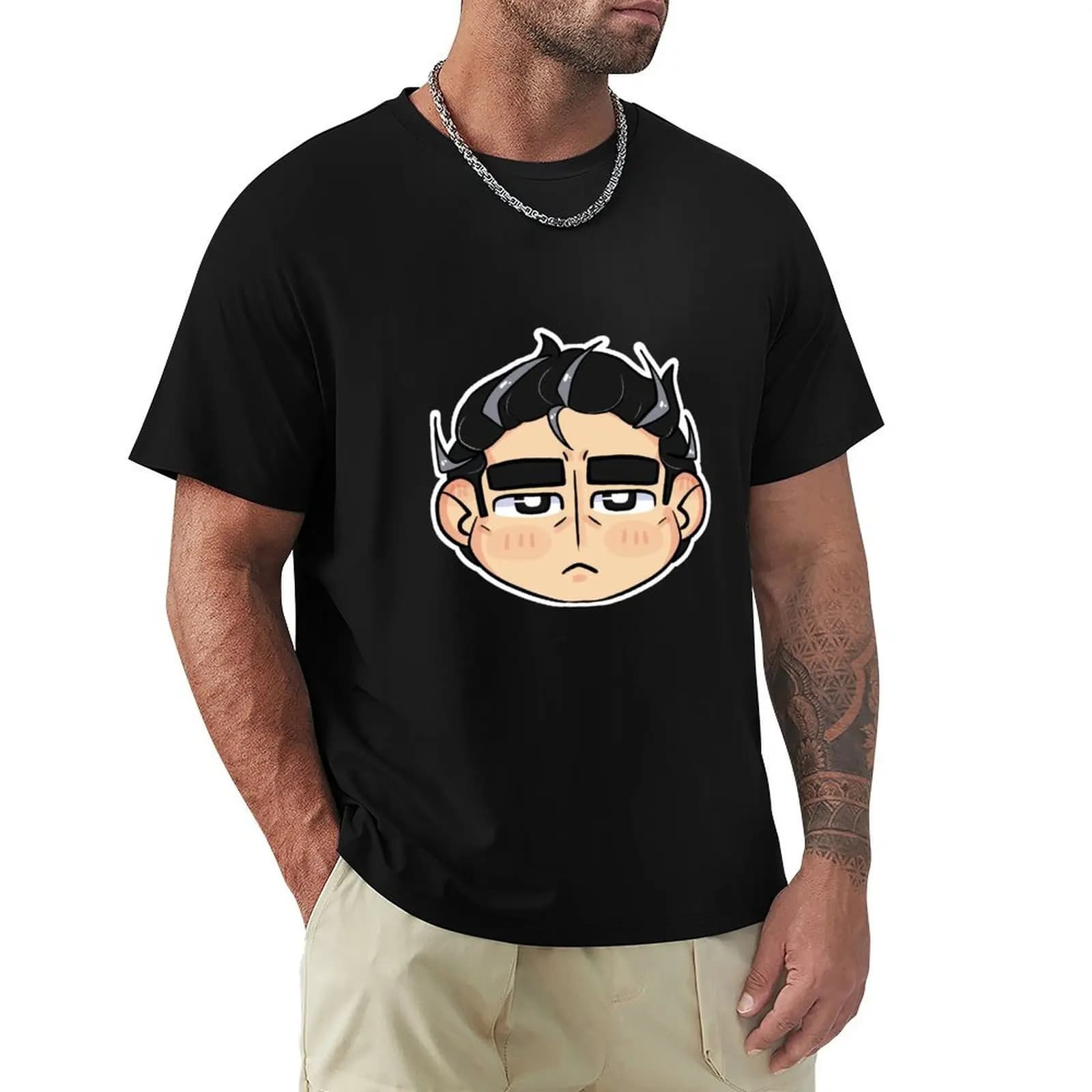Larry! T-Shirt Lightweight Casual Summer T-Shirt