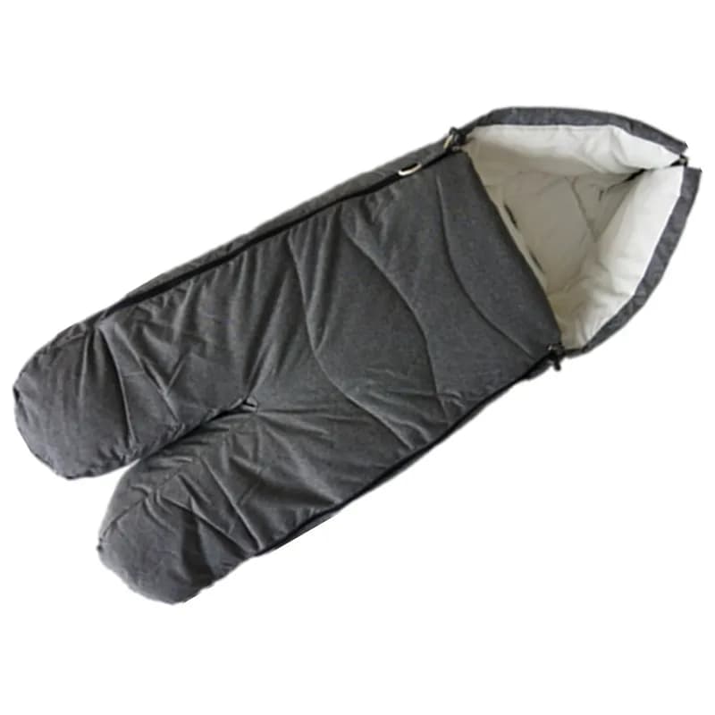 High landscaped walkway, cold-resistant and warm sleeping bag with split leg, weather cover, winter clothing