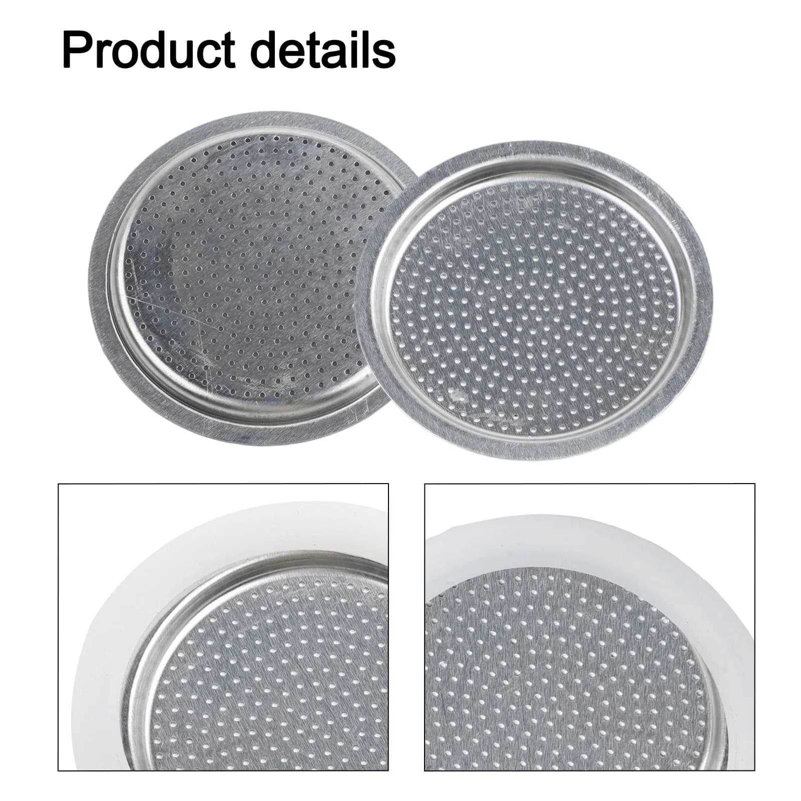 Kit per Macchina da Caffè Espresso, Pratico Set per Preparazione Caffè con Guarnizione in Silicone di Grado Alimentare
