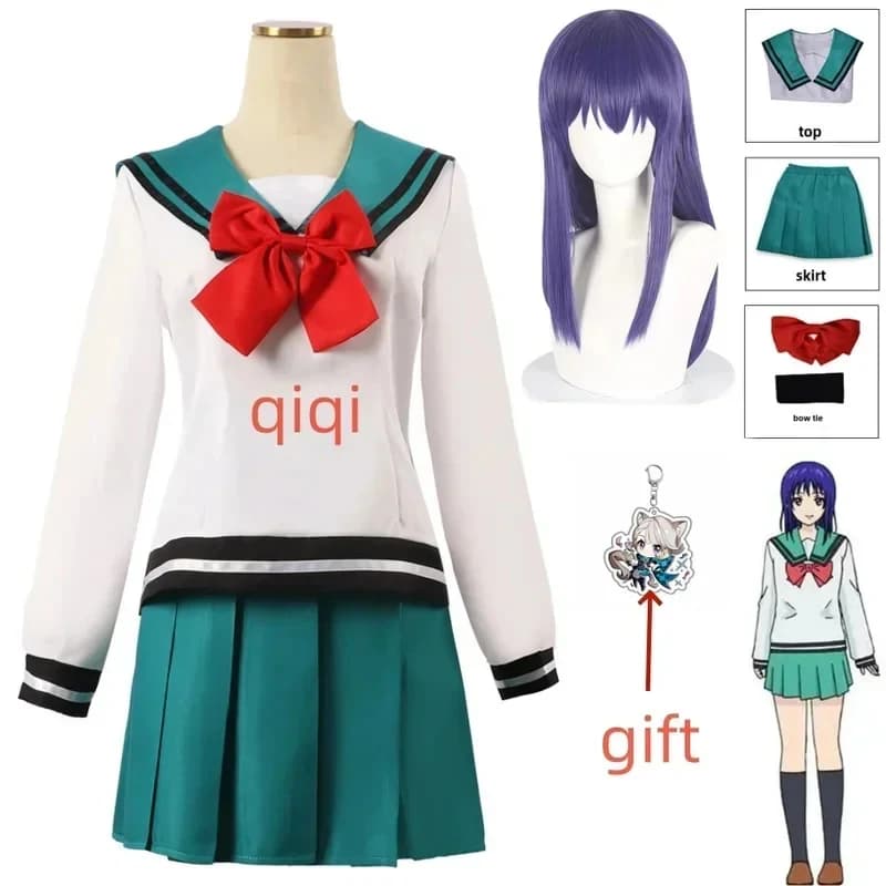 ABC123Anime Saiki Kusuo The Disastrous Life K.-Nan Teruhashi Kokomi Costume Cosplay Uniforme Scolastica per Donne