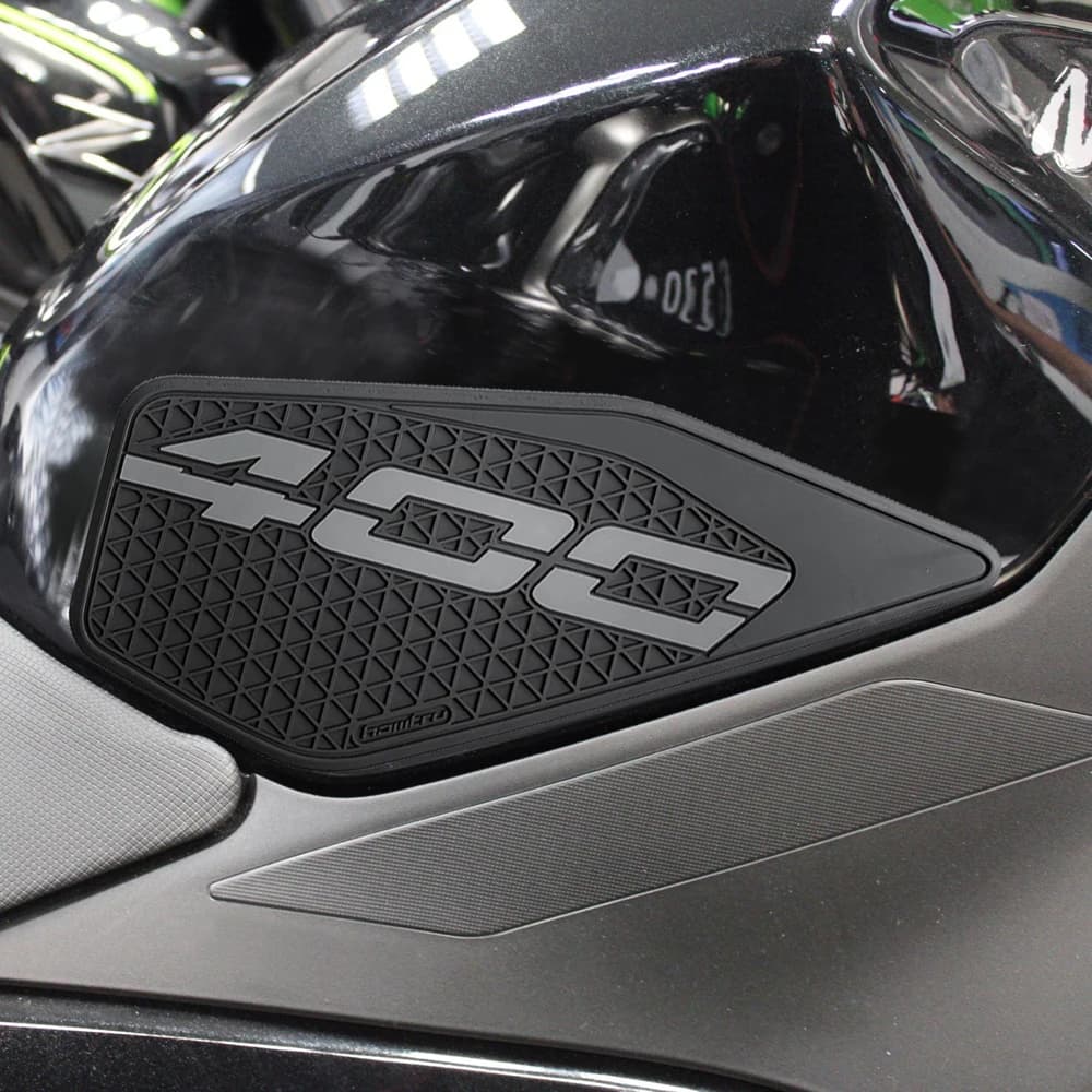 Motorcycle Knee Grips Tank Pad Protection Sticker Anti-slip for Kawasaki NINJA 400 2018-2025