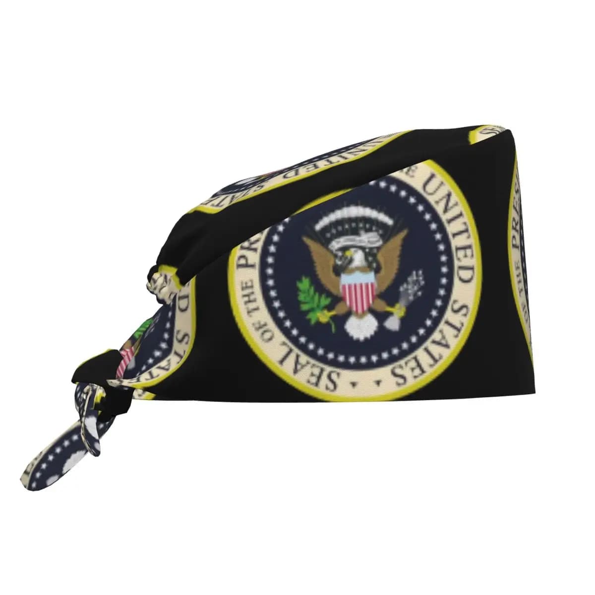 Seal of the President of the United States Scrub Hat Doctor surgical cap Man Woman Adjustable nursing hats for dentist