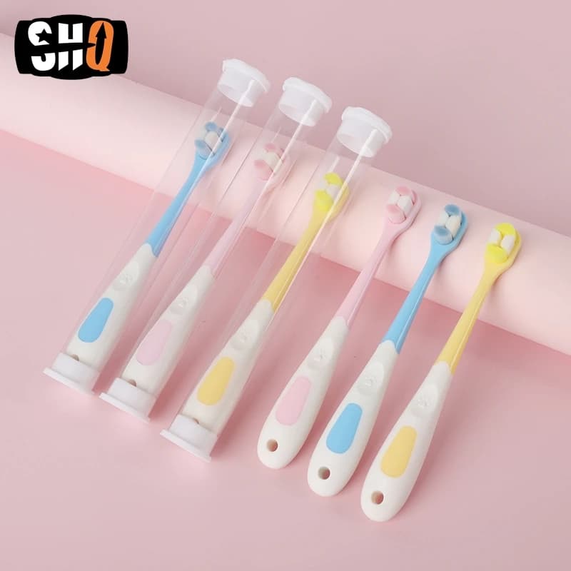 Spazzolino da denti per animali domestici Spazzolino morbido ultrafine Spazzolini da denti morbidi Pulizia orale Cani Gatti Igiene orale Detergente per la bocca Nuovo stile