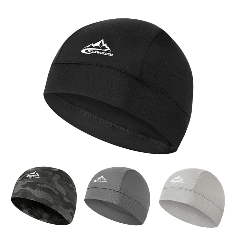 Cycling cap Sports hat anti- Quick Drying UV Berretto with refreshing skull Helmet Anti-sweet cap for outdoor bike MTB Running hat for men Woman