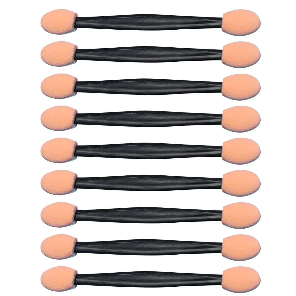 100 double-sided sponge applicators for umbrella, 7.5 cm, disposable, soft and light, for business trips and weddings